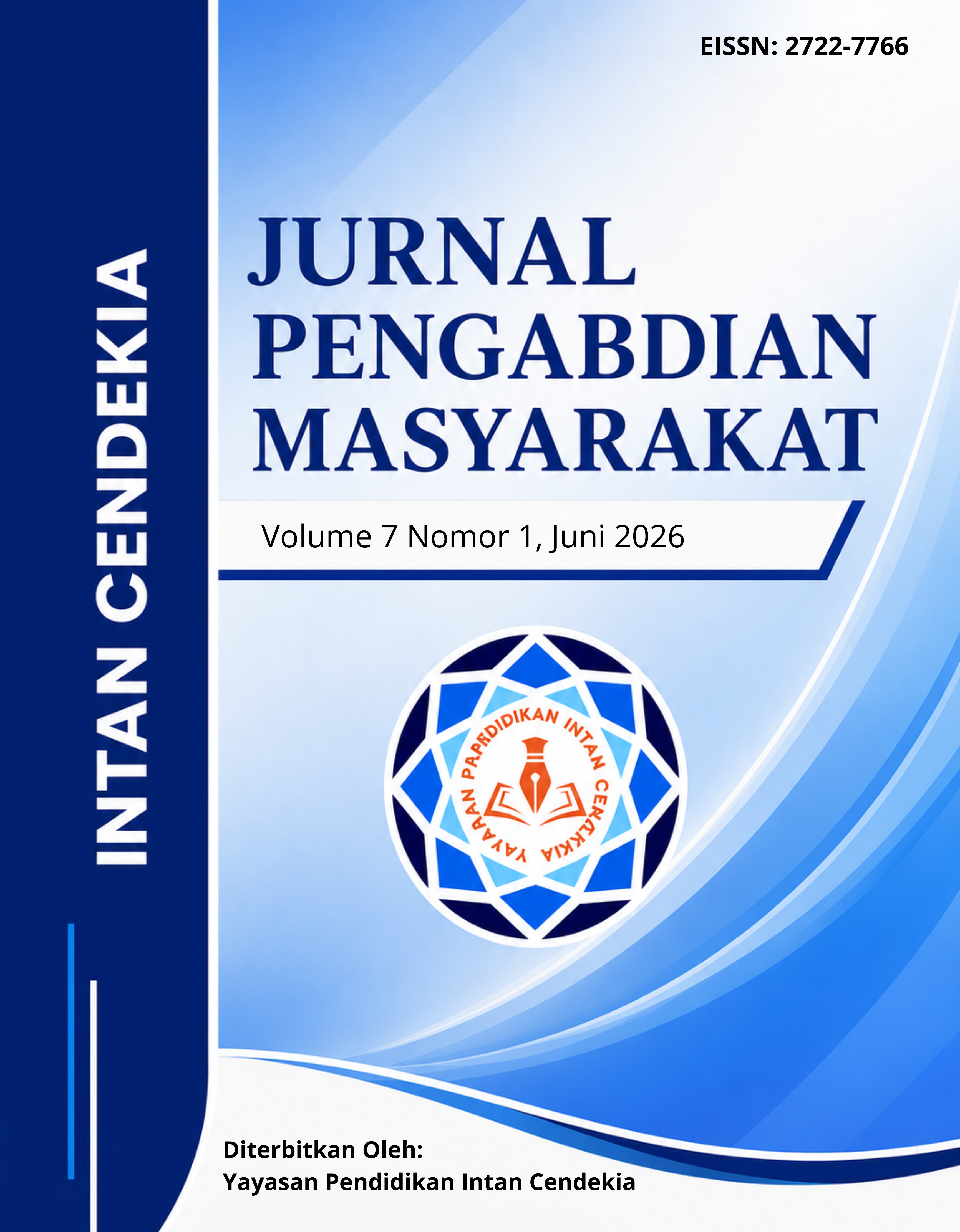 					View Vol. 7 No. 1 (2026): INTAN CENDEKIA: Jurnal Pengabdian Masyarakat
				
